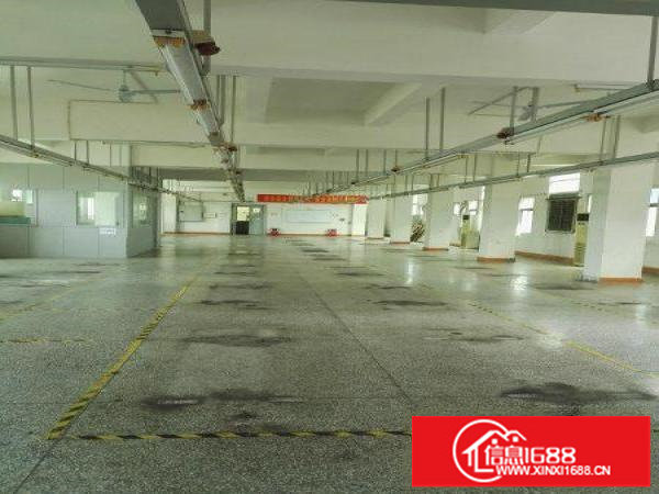 坪山新区新出楼上800平厂房带装修水电齐全