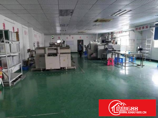 横岗四联新出2100平带地坪漆独门独院厂房