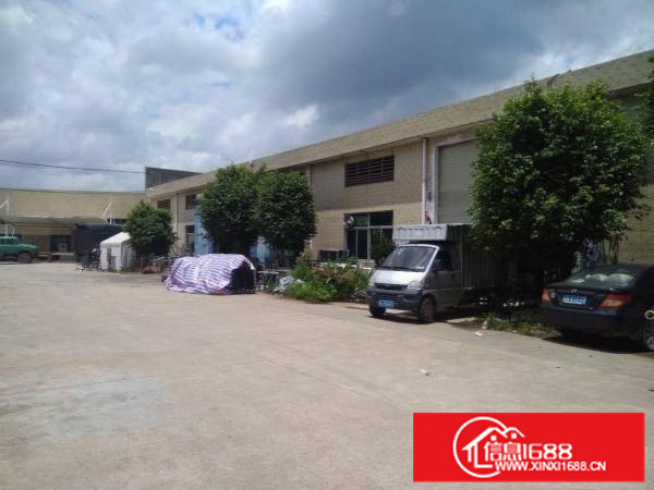 惠州秋长茶园标准钢构厂房1400平方滴水8米有行车