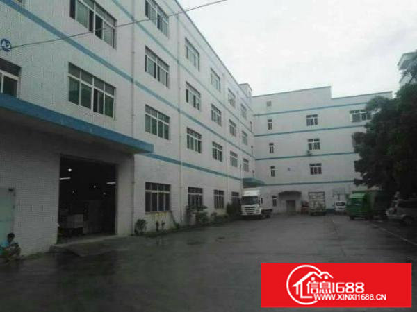 坪山碧岭楼上无公摊450平方厂房急租