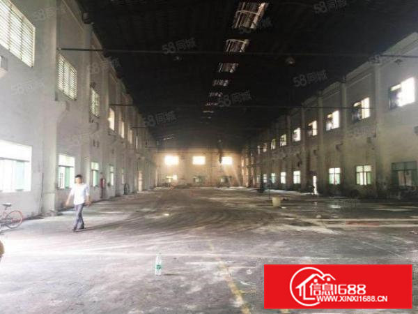 凤岗雁田新出原房东独栋滴水15米3400平钢构厂房出租可分租