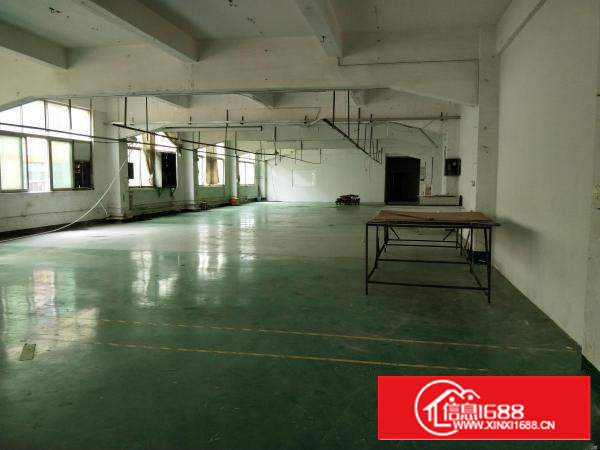 园岭新出楼上750平厂房仓库出租、可办公交通便利