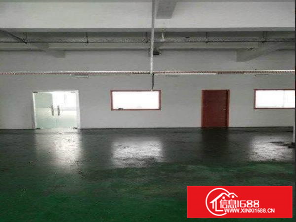 龙岗区横岗楼上250平带装修厂房出租独立办公室全新地坪漆