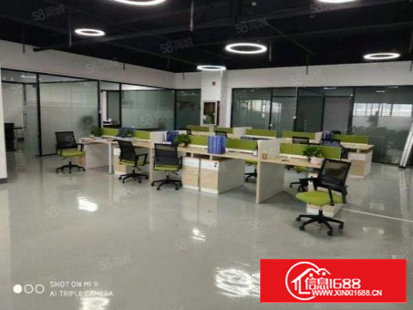 固戍地铁口带精装修写字楼50到2000平大小分租业主直租