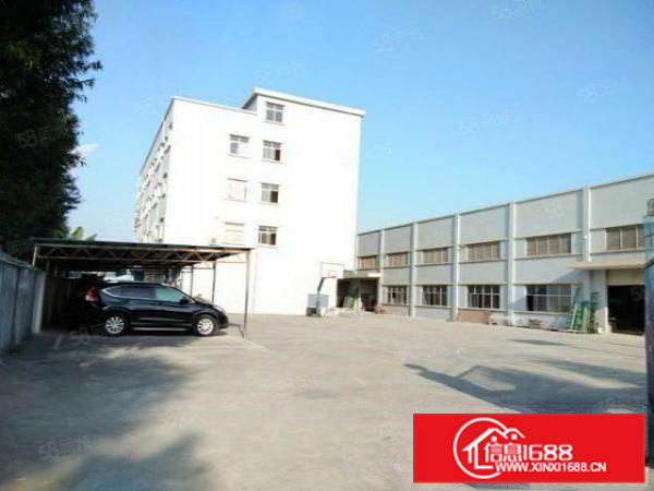 企石镇原房东独院钢构厂房6500平方滴水8米高带装修