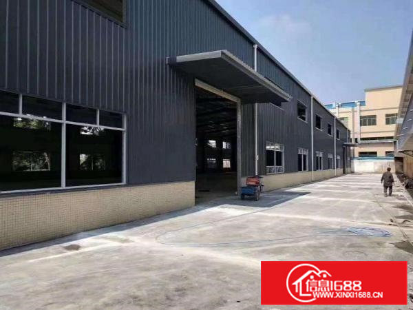 800平方独院单一层厂房滴水9米高，空地大可办环评交通方便