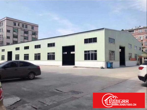 高埗镇宝莲全新单一层钢构1900平方招租地理位置优越