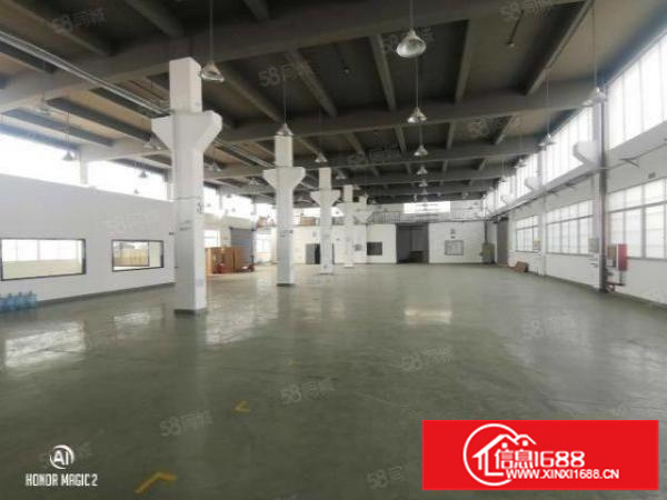 沙井新桥收费站旁8米高厂房1300平，带装修水电，无转让费