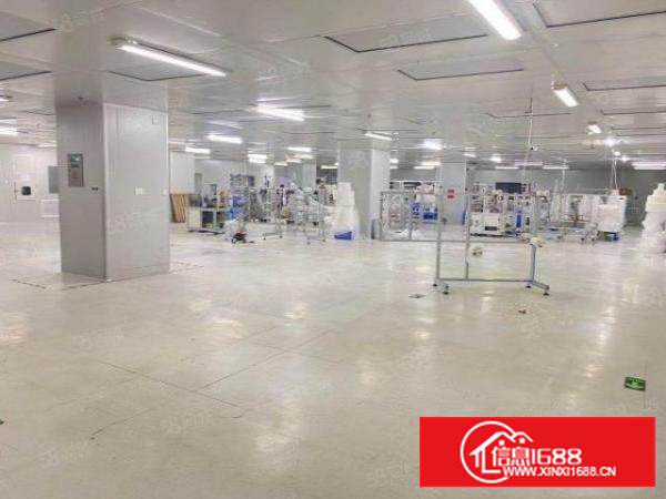 石岩水田！高新产业园楼上精装修无尘车间厂房！！