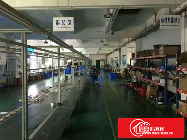 （新盘）清溪三中新出楼上厂房1400招租水电齐全