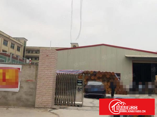 石排单一层钢构1900方出租，位置佳，形象好，现成办公室！