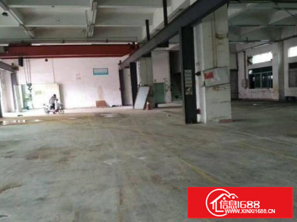 丹灶上安新出一楼带行车1500平方米厂房出租
