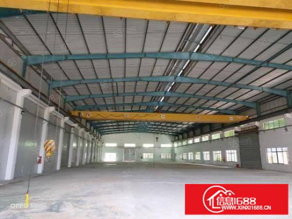 坪山石井9米高钢构厂房2000平方招租现成行车五吨