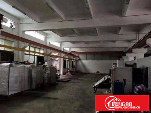 石涌一楼960平方带5吨航车现成办公室水电齐全