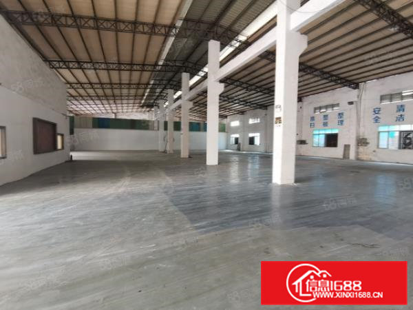 寮步石大路旁原房东独院单一层高8米砖墙到顶1530平厂房出租