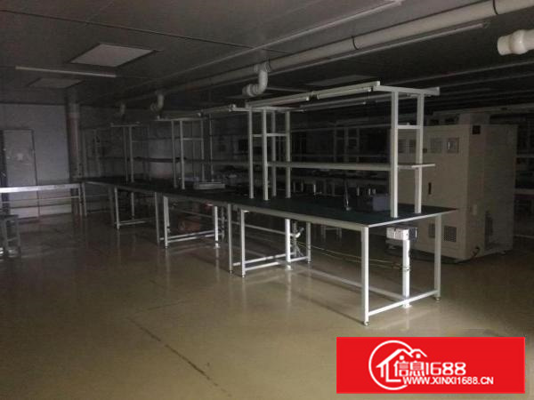 可做口罩医疗器材长安镇出租二楼1000平厂房现成无尘车间