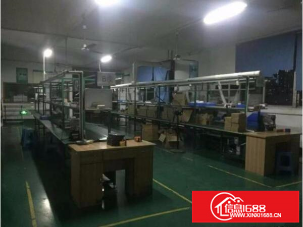 坂田上工业区新出带精装修厂房670平米，无转让费