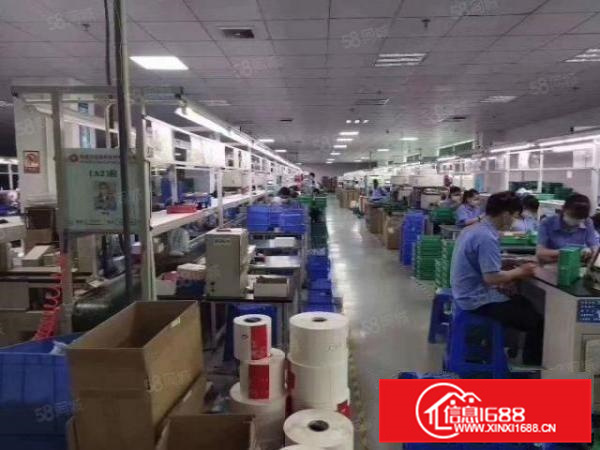 畅兴现有2楼2500方厂房现成装修配套齐全只租9元A