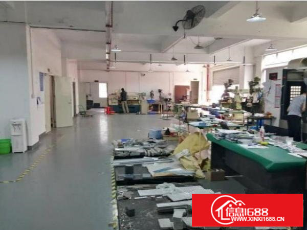 福永怀德急租2楼450平米厂房，水电齐全，带装修含办公