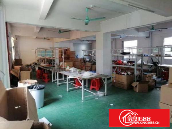 雁田领包入驻生产厂房楼上300平转租，水电通，