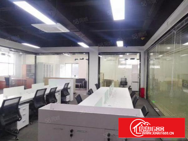 西乡地铁口带装修办公室80平150平500平1500平出租