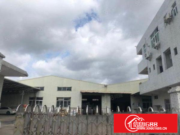 桥头镇新出单一层钢构厂房2500平方，滴水8米，现成行车