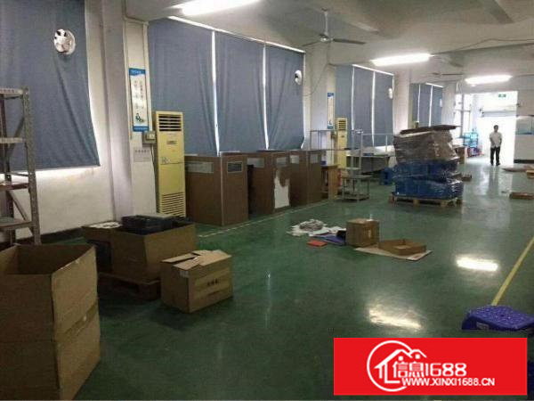 横岗荷坳原房东工业园一层800平米带装修出租