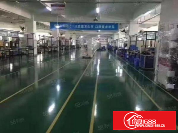 茶山镇正规工业区新空出1000方无尘车间不需要转让费精装修