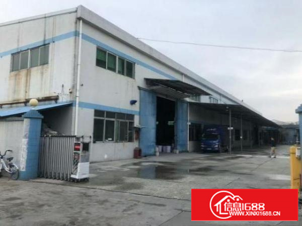 高埗工业园单一层厂房3000平方带卸货平台现成办公室装修