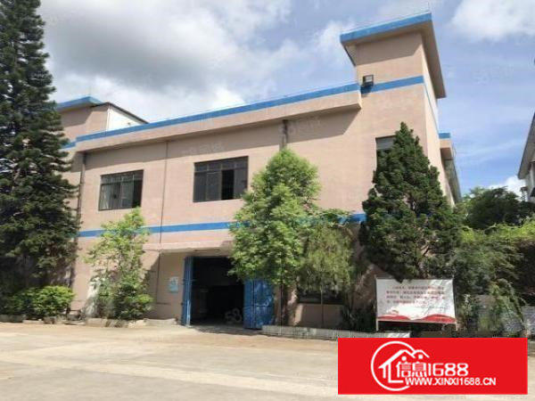 黄江田心独栋厂房，一二楼1900方，空地大，大车直甩，可分租