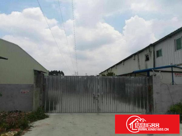 高埗镇单一层独院厂房出租，滴水八米，空地2000平