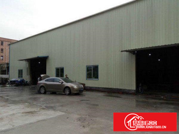 出租龙岗区同乐新村7.5M高独院单一层1000平方铁皮房