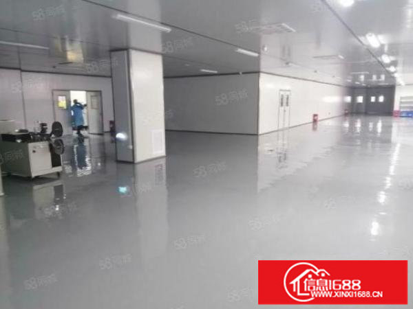 龙华新出楼上无尘车间2000平方厂房出租，口罩客户拎包入住