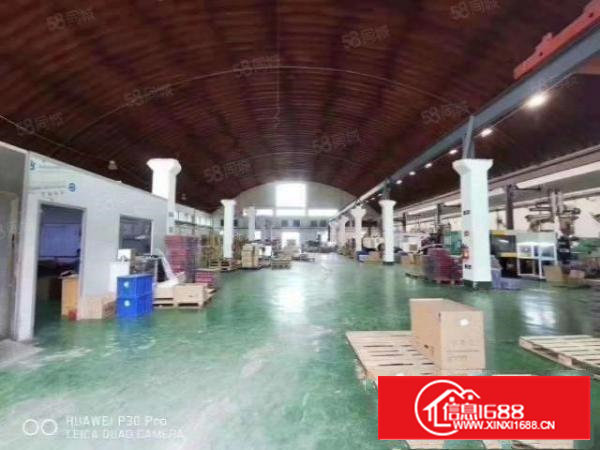 沙井西部12高钢构厂房出租2400平独门独院钢构，空地超大