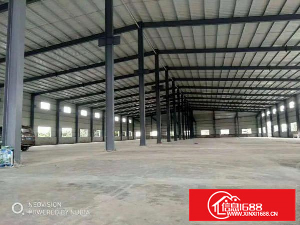 博罗园洲钢构厂房出租6800正件齐全可办环评可分租