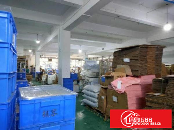 电子小加工纸箱楼上精装修厂房出租1080平水电办公齐全