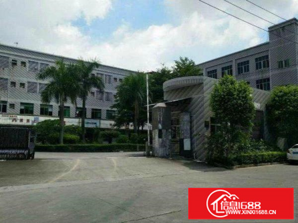 博罗福田工业园楼上1000方精装修办公带地坪漆