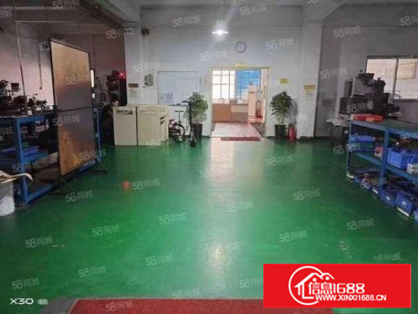 樟木头樟木头生活区楼上280平方厂房招租，有地坪漆