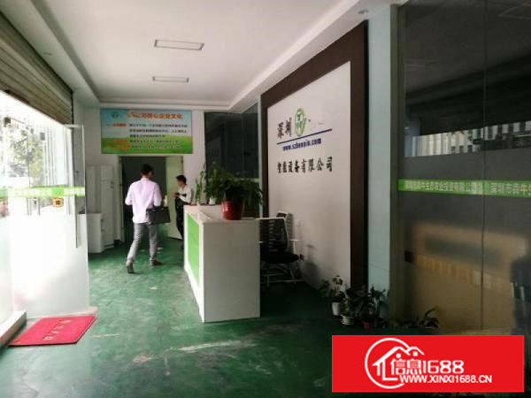 观澜松元环观中路轻轨旁工业区带装修一楼厂房出租