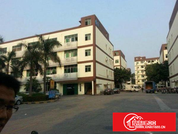 横岗大康村急租楼上厂房500平方，有现成办公室