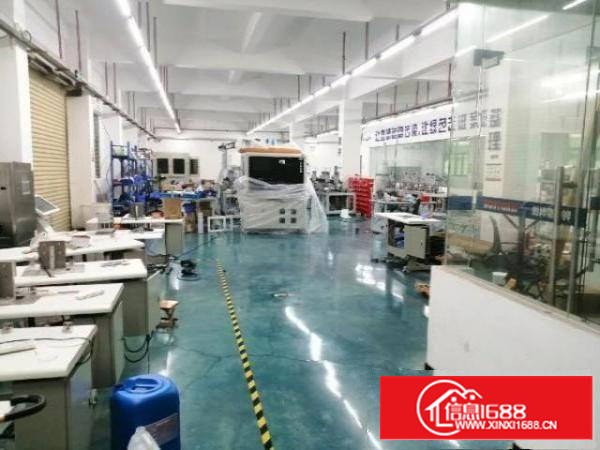 万江一楼1500平方现成装修办公室车间出租