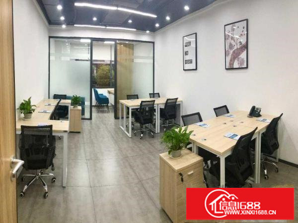 布吉办公室出租两个隔间员工区20人办公