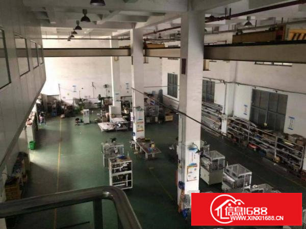 坪山大工业区新出一楼标准厂房1350平层高9.5米可签七年