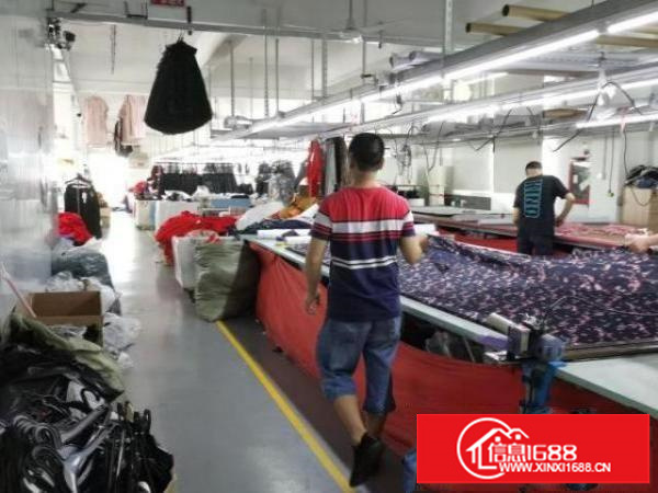 服装厂自带设备转让转租