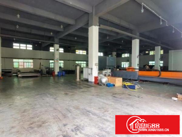 一楼5.5米高厂房出租后亭1300平