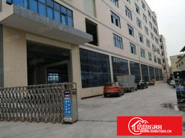 横沥镇石涌民营工业区原房东分租标准厂房一楼1000平带牛角位