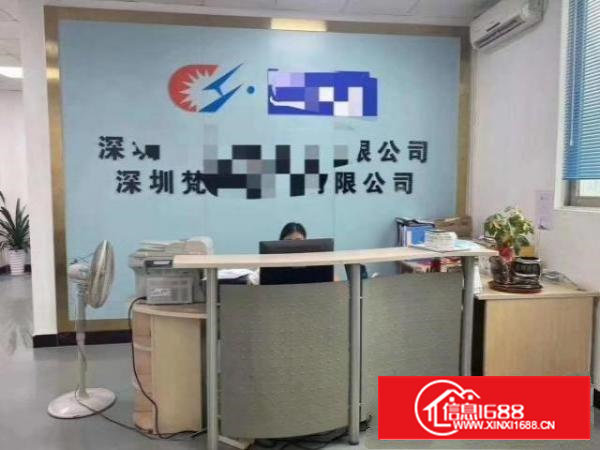 沙井新出楼上600平米精装修厂房出租