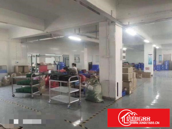 横岗地铁D出口新出三楼整层390平米厂房出租