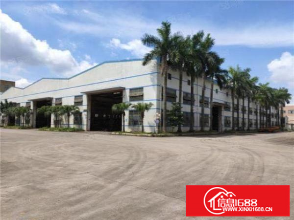 有证，可办环评，杏坛独院8000方带吊机星棚，空地大！