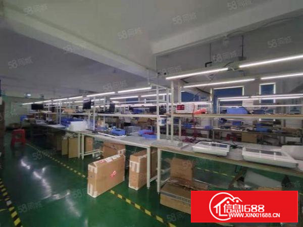 塘厦沙湖新出标准楼上厂房1100平，现成精装修，公摊小手慢无